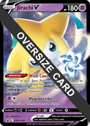 Jirachi V (SWSH299/null) - Jumbo Cards