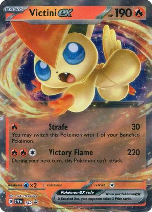 Victini ex 142 - Promo - Holofoil