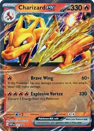 Charizard ex - 161 SVP161 - SV Scarlet & Violet Promo Cards Holofoil