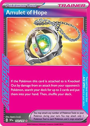 Amulet of Hope 162/191 - ACE SPEC Rare - Holofoil