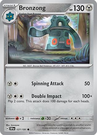 Bronzong 127/191 - Common