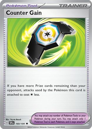 Counter Gain 169/191 - Uncommon - Reverse Holofoil