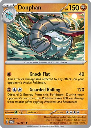 Donphan 103/191 - Common