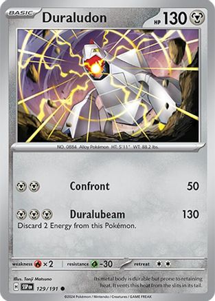 Duraludon 129/191 - Common - Reverse Holofoil