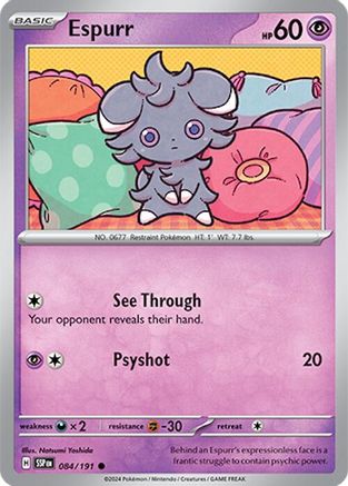 Espurr 084/191 - Common - Reverse Holofoil