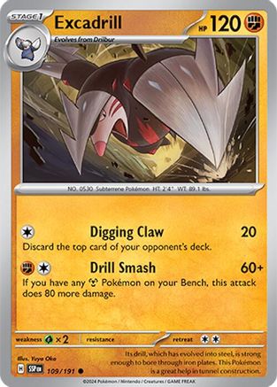 Excadrill 109/191 - Common