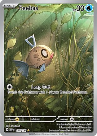 Feebas 198/191 - Illustration Rare - Holofoil