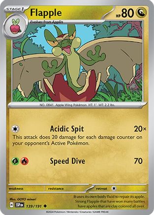 Flapple 139/191 - Uncommon