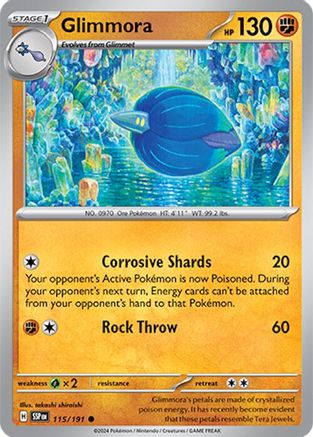 Glimmora 115/191 - Common - Reverse Holofoil