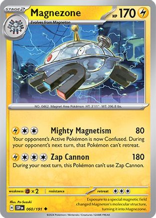 Magnezone 060/191 - Uncommon - Reverse Holofoil
