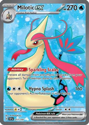 Milotic ex 217/191 - Ultra Rare - Holofoil