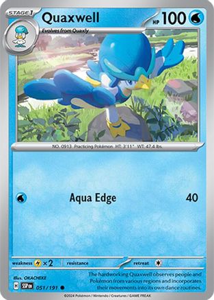 Quaxwell 051/191 - Common - Reverse Holofoil