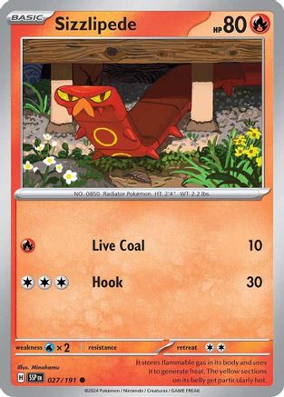Sizzlipede 027/191 - Common