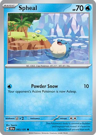 Spheal 043/191 - Common