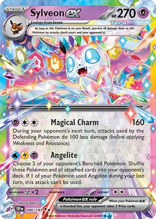 Sylveon ex 086/191 - Double Rare - Holofoil
