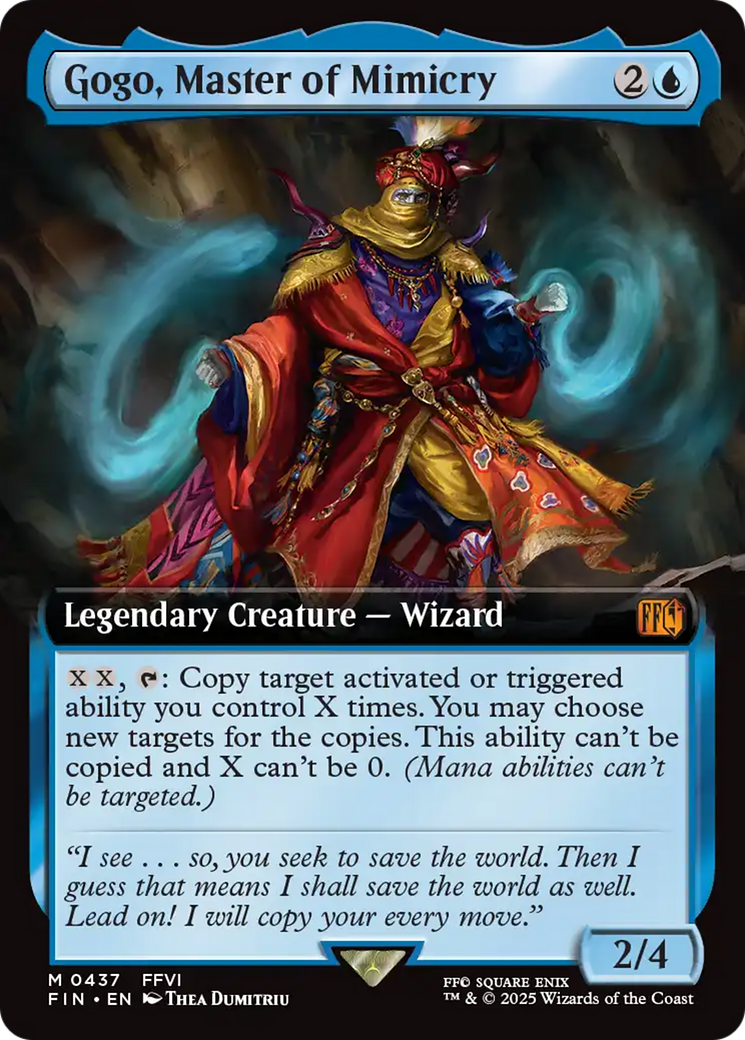 Gogo, Master of Mimicry (Extended Art) (FIN-437) - FINAL FANTASY Foil