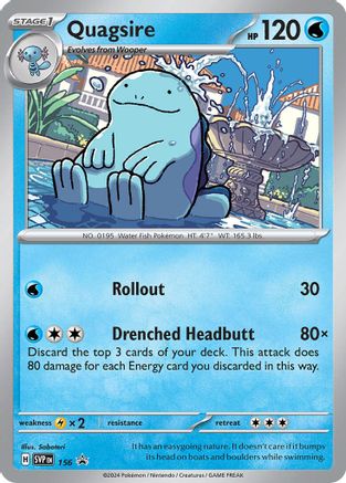 Quagsire 156 - Promo - Holofoil
