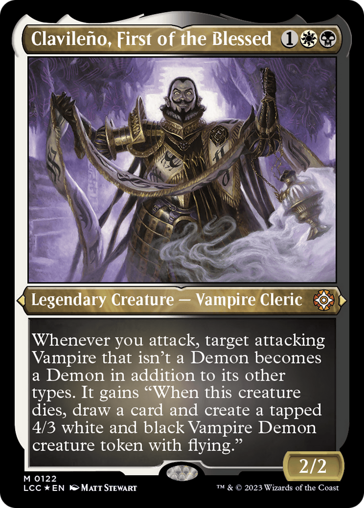 Clavileño, First of the Blessed (LCC-122) - The Lost Caverns of Ixalan Commander Foil