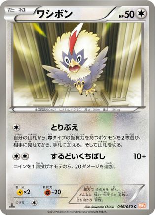 Rufflet (046/050) - BW5 Dragon Blade