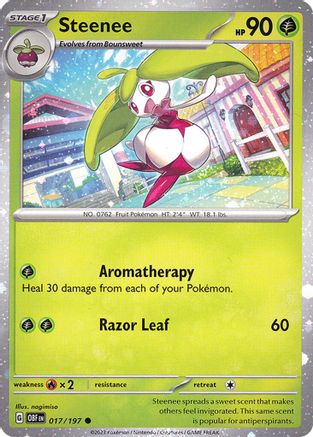 Steenee 017/197 - Common - Holofoil