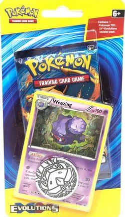 XY Evolutions Single Pack Blister [Weezing] - null