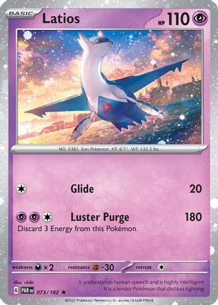 Latios 073/182 - Rare - Holofoil