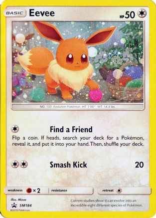 Eevee (Cosmos Holo) (SM184) - SM Promos Holofoil