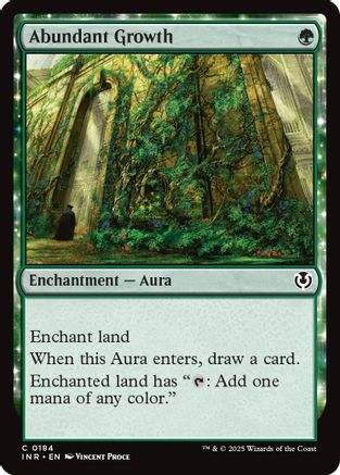 Abundant Growth (-184) - Innistrad Remastered Foil