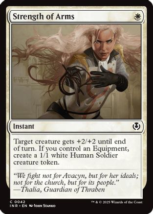 Strength of Arms (-042) - Innistrad Remastered Foil