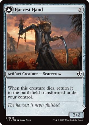 Harvest Hand (-265) - Innistrad Remastered Foil