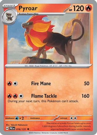 Pyroar 016/131 - Uncommon