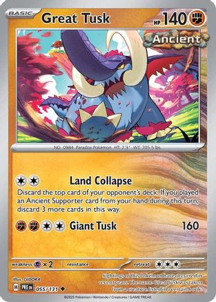 Great Tusk 055/131 - Uncommon