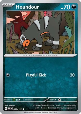 Houndour 062/131 - Common
