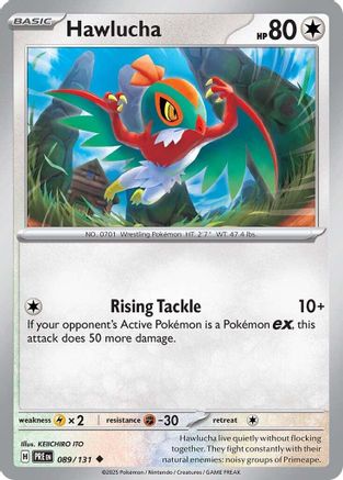 Hawlucha 089/131 - Uncommon - Reverse Holofoil
