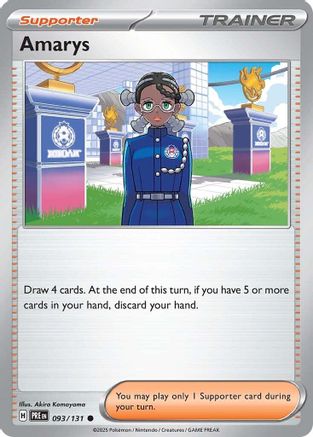 Amarys 093/131 - Common - Reverse Holofoil