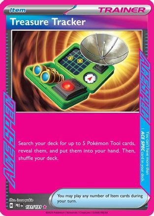 Treasure Tracker 131/131 - ACE SPEC Rare - Holofoil