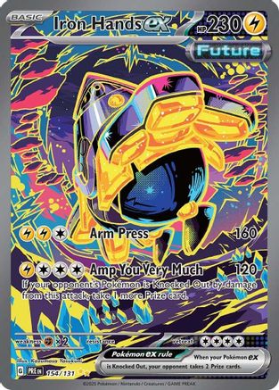 Iron Hands ex 154/131 - Special Illustration Rare - Holofoil