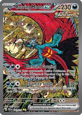 Roaring Moon ex 162/131 - Special Illustration Rare - Holofoil