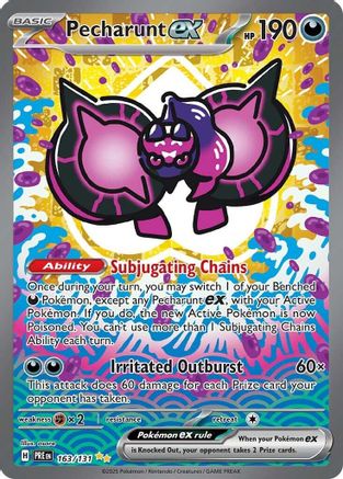 Pecharunt ex 163/131 - Special Illustration Rare - Holofoil