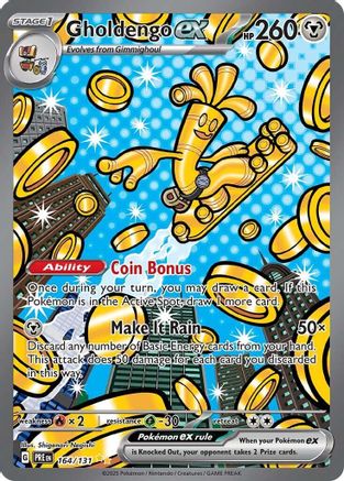 Gholdengo ex 164/131 - Special Illustration Rare - Holofoil