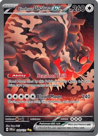 Bloodmoon Ursaluna ex 168/131 - Special Illustration Rare - Holofoil