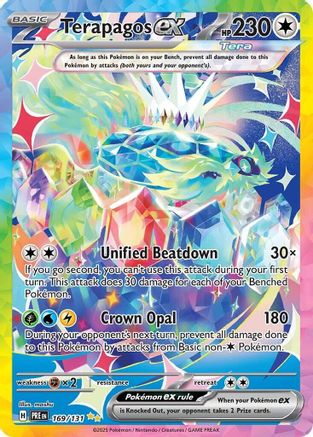 Terapagos ex 169/131 - Special Illustration Rare - Holofoil