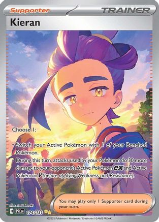 Kieran 174/131 - Special Illustration Rare - Holofoil