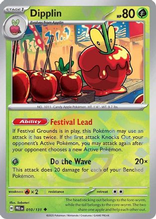 Dipplin (Poke Ball Pattern) 010/131 - Uncommon - Holofoil
