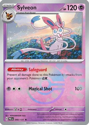Sylveon (Poke Ball Pattern) 040/131 - Rare - Holofoil