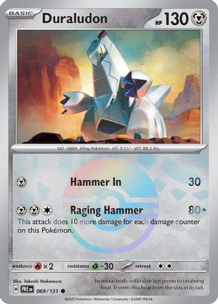 Duraludon (Poke Ball Pattern) 069/131 - Common - Holofoil