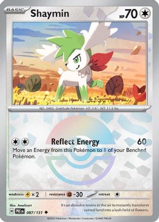Shaymin (Poke Ball Pattern) 087/131 - Uncommon - Holofoil