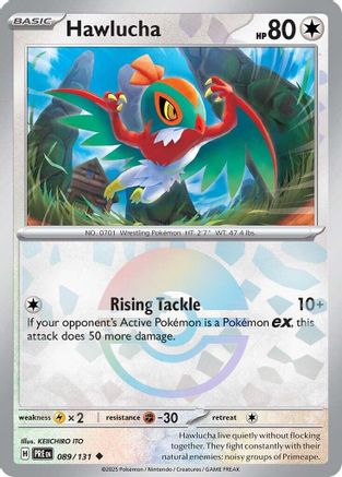 Hawlucha (Poke Ball Pattern) 089/131 - Uncommon - Holofoil