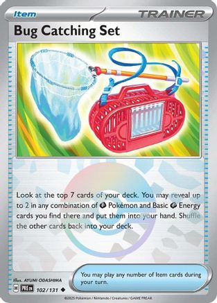 Bug Catching Set (Poke Ball Pattern) 102/131 - Uncommon - Holofoil