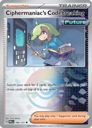 Ciphermaniac's Codebreaking (Poke Ball Pattern) 104/131 - Uncommon - Holofoil